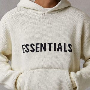 Fear of God ESSENTIALS Knit Pullover Hoodie M